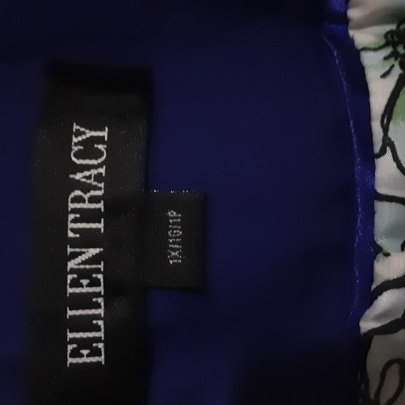 ELLEN TRACY Supreme Women's Royal Blue Trench Coat - Picture 3 of 13